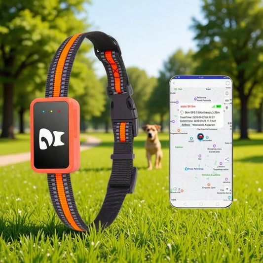 4G Pet GPS Tracker Collar with Health Monitor