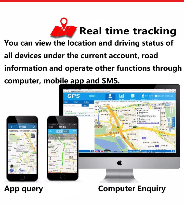 4G LTE Real-Time Car GPS Tracker
