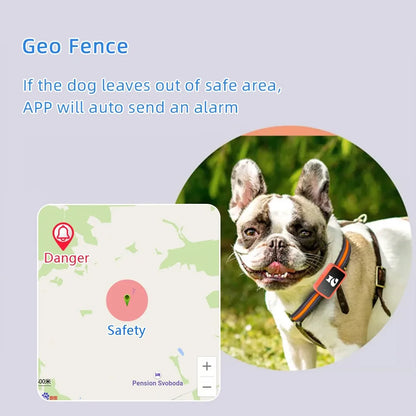 4G Pet GPS Tracker Collar with Health Monitor