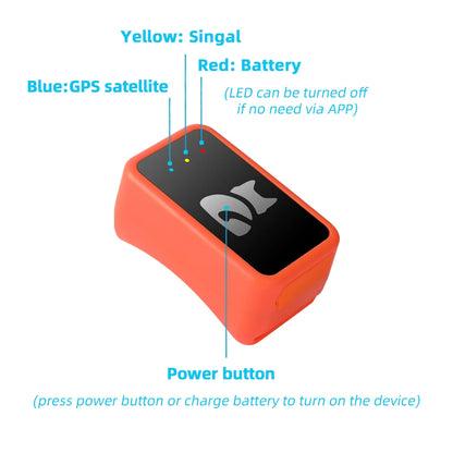 4G Pet GPS Tracker Collar with Health Monitor