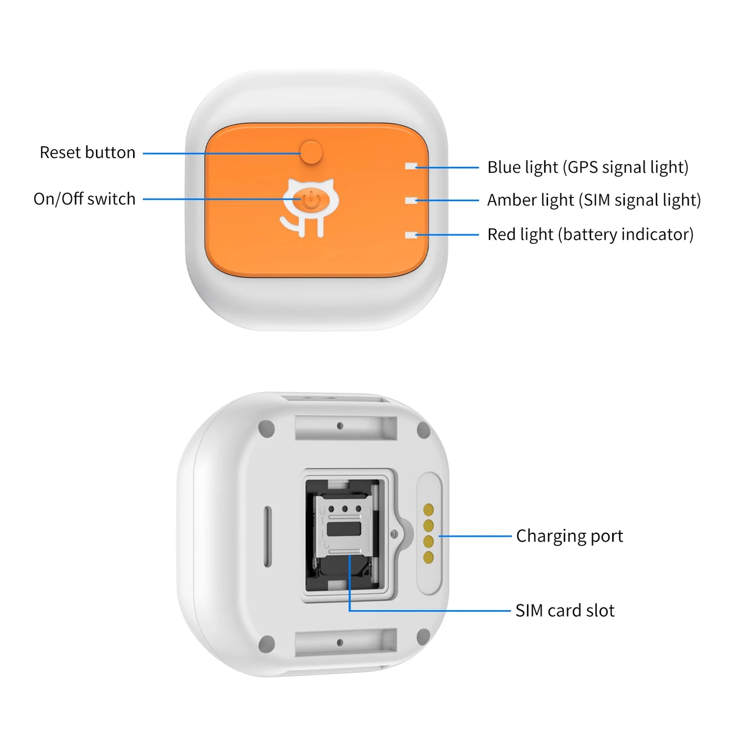 4G Pet GPS Wireless Fence Collar