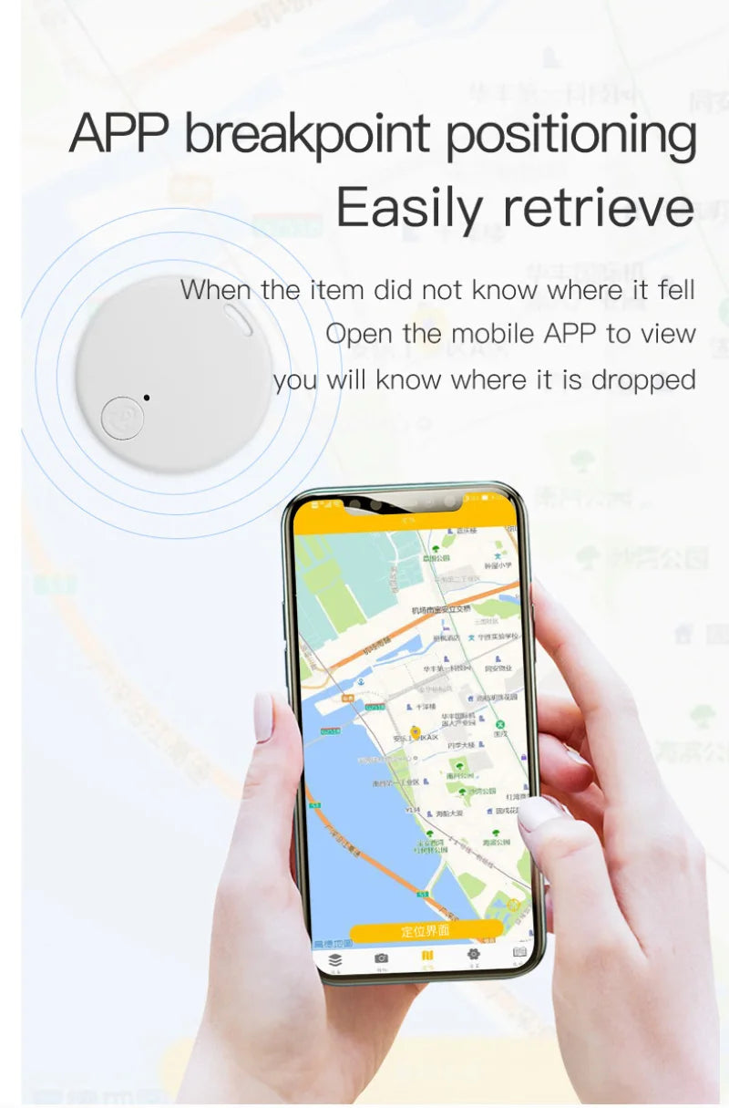 Portable Mini Bluetooth 5.2 GPS Tracker