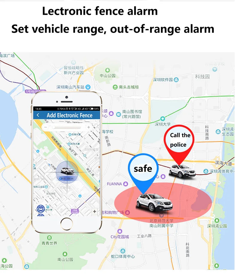4G LTE Real-Time Car GPS Tracker